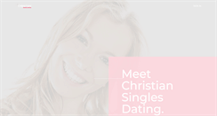 Desktop Screenshot of christianonlinedating.co.za